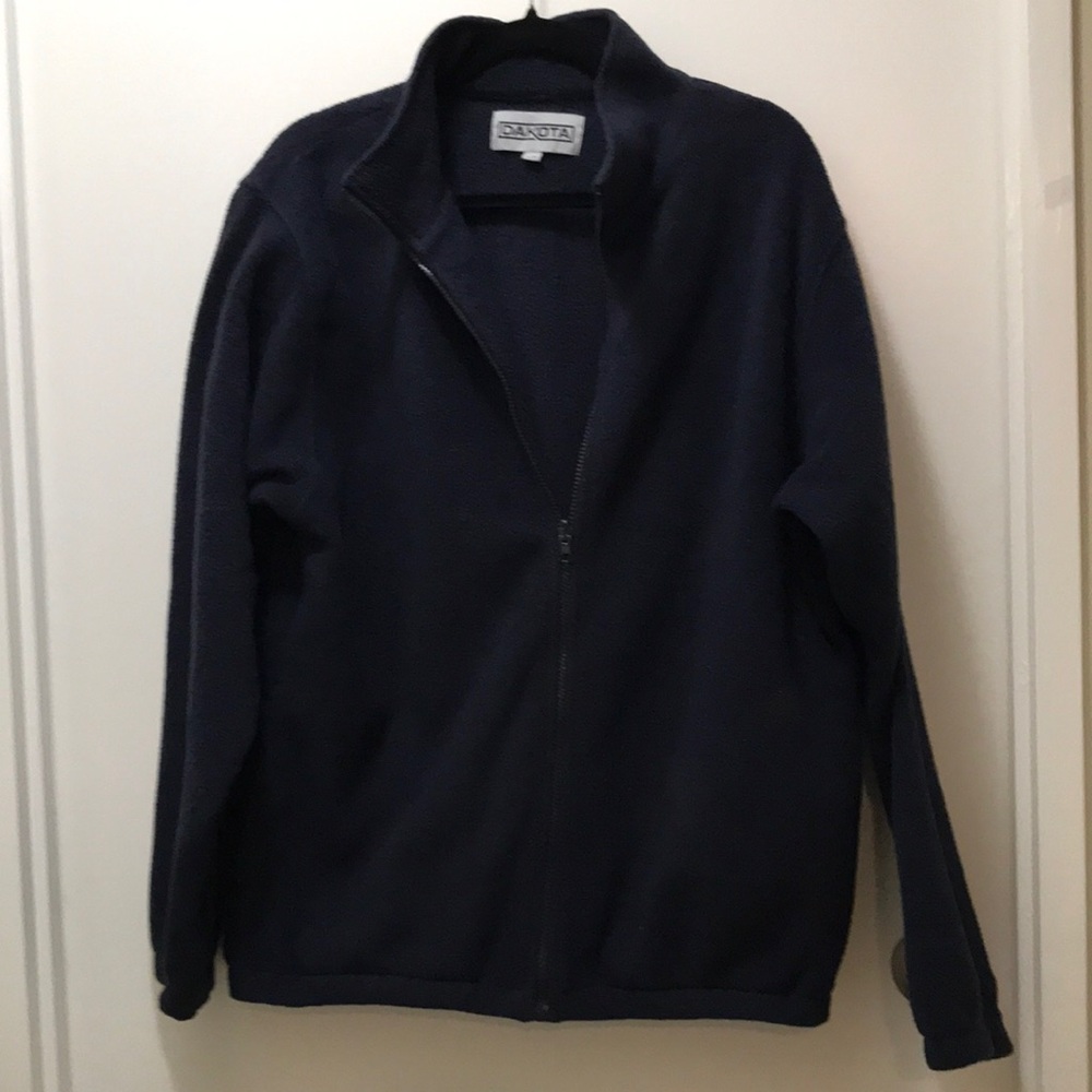 Dakota Men's Navy Full-Zip Fleece